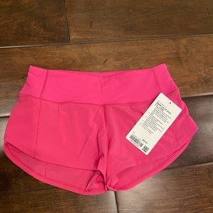 Speed Up Low-rise short, 2.5” lined, Sz 0